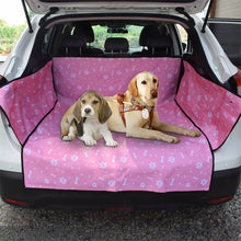 Load image into Gallery viewer, Dog Car Seat Cover  Waterproof Pet Dog Travel Mat Mesh Dog Carrier Car Hammock Cushion Protector With Zipper and Pocket