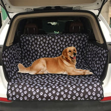 Load image into Gallery viewer, Dog Car Seat Cover  Waterproof Pet Dog Travel Mat Mesh Dog Carrier Car Hammock Cushion Protector With Zipper and Pocket