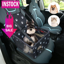 Load image into Gallery viewer, Travel Waterproof Pet Dog Carrier Rear Back Pet Dog Car Seat Cover Transport Seat Cushion Hammock For Pet Dog Puppy Cat