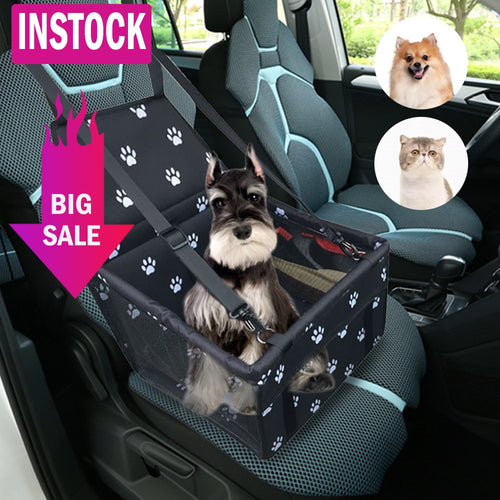 Travel Waterproof Pet Dog Carrier Rear Back Pet Dog Car Seat Cover Transport Seat Cushion Hammock For Pet Dog Puppy Cat